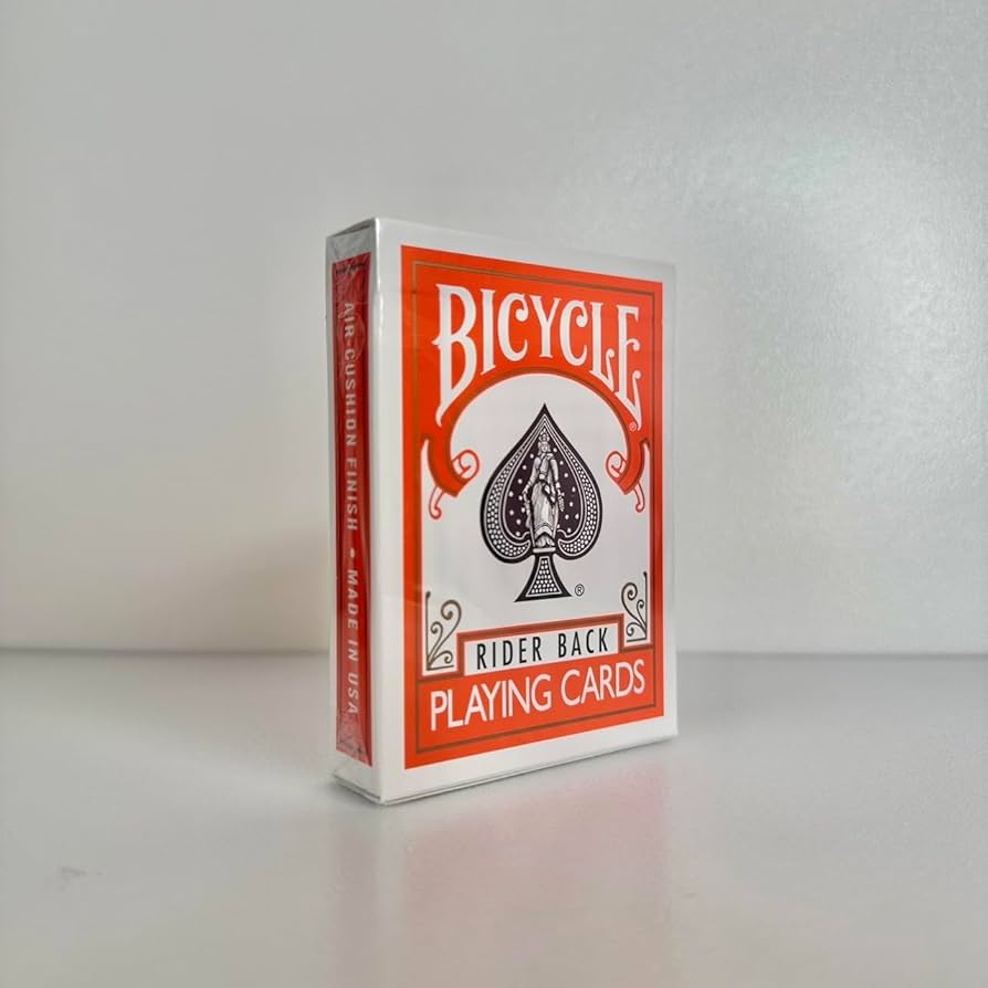 Amazon.co.jp: Bicycle orange (オレンジ色) トランプ : おもちゃ